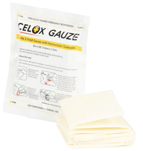 CELOX HEMOSTATIC DRESSING